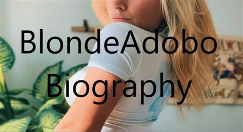 blondeadobo onlyfans sextape|BlondeAdobo OF Amazing Body Blonde Full Face Sextape